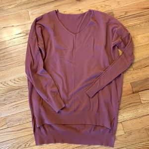 V neck sweater light burgundy S- Nordstrom’s